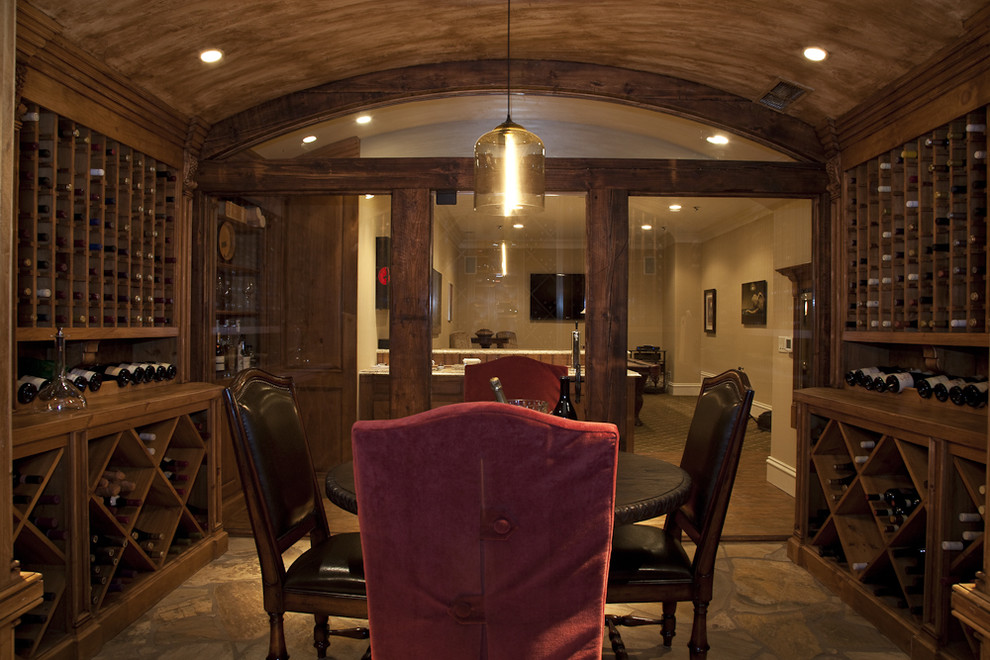 Wine Cellar Wine Cellar Atlanta by Penner Graff Custom Homes Houzz