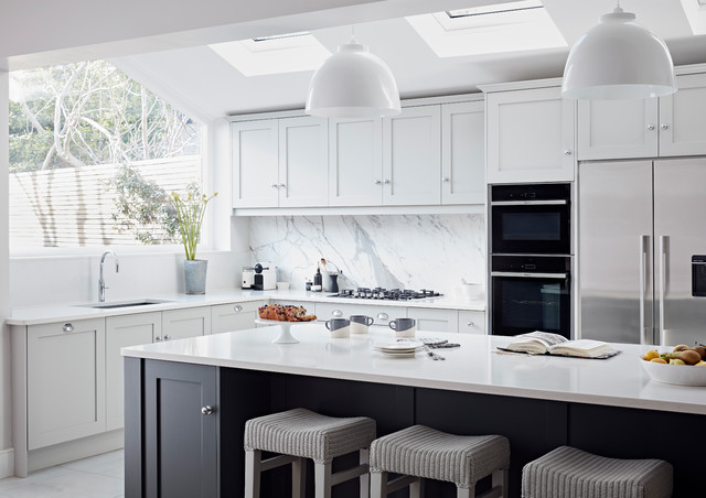 Wandsworth, London clasico-renovado-cocina