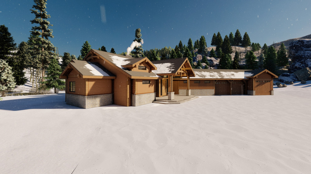 Modern Rustic Lodge in Descanso, CA