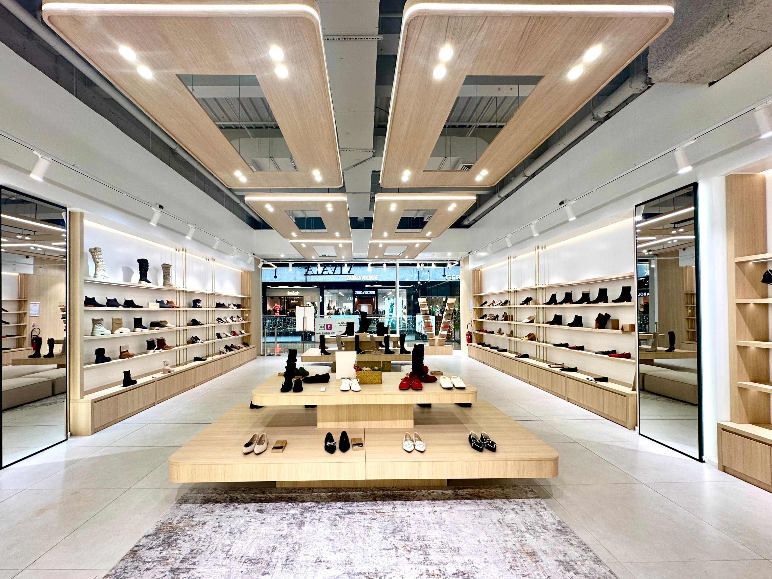 Aménagement d'une boutique