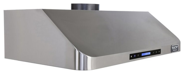 Kucht Professional 48" Stainless Steel Under Cabinet Range Hood in Silver