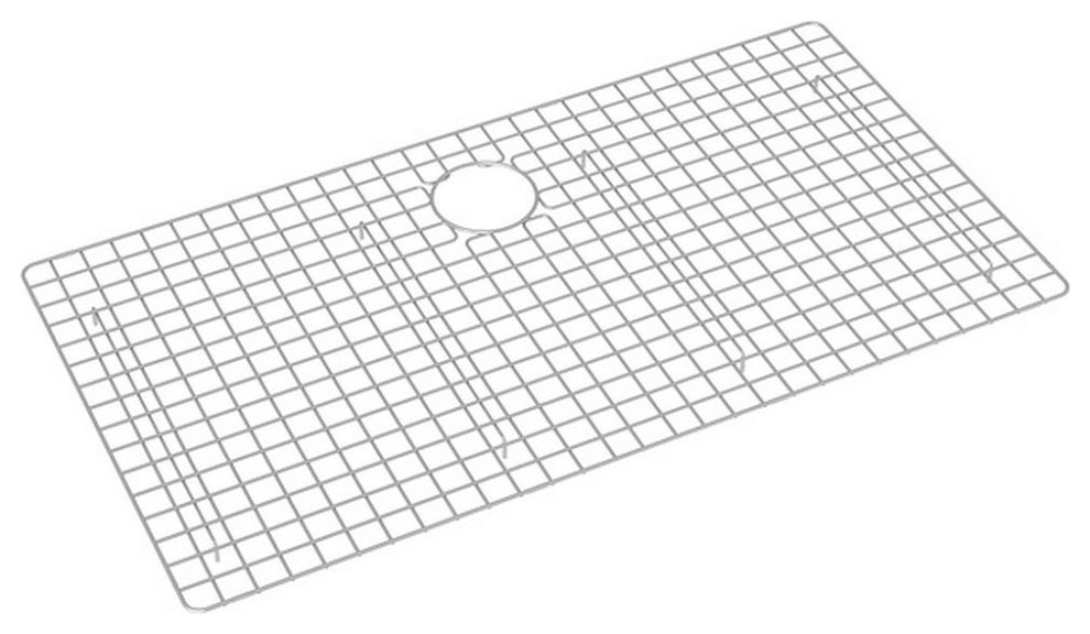 Rohl Stainless Steel Kitchen Sink Grid, Stainless Steel Contemporary