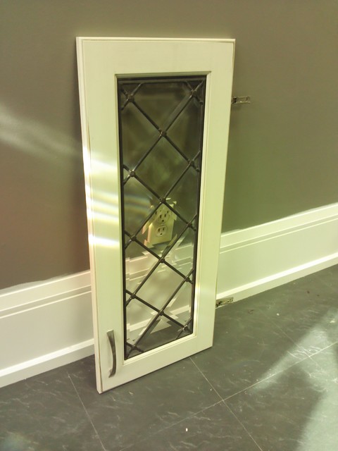 Leaded Glass Inserts for Cabinets