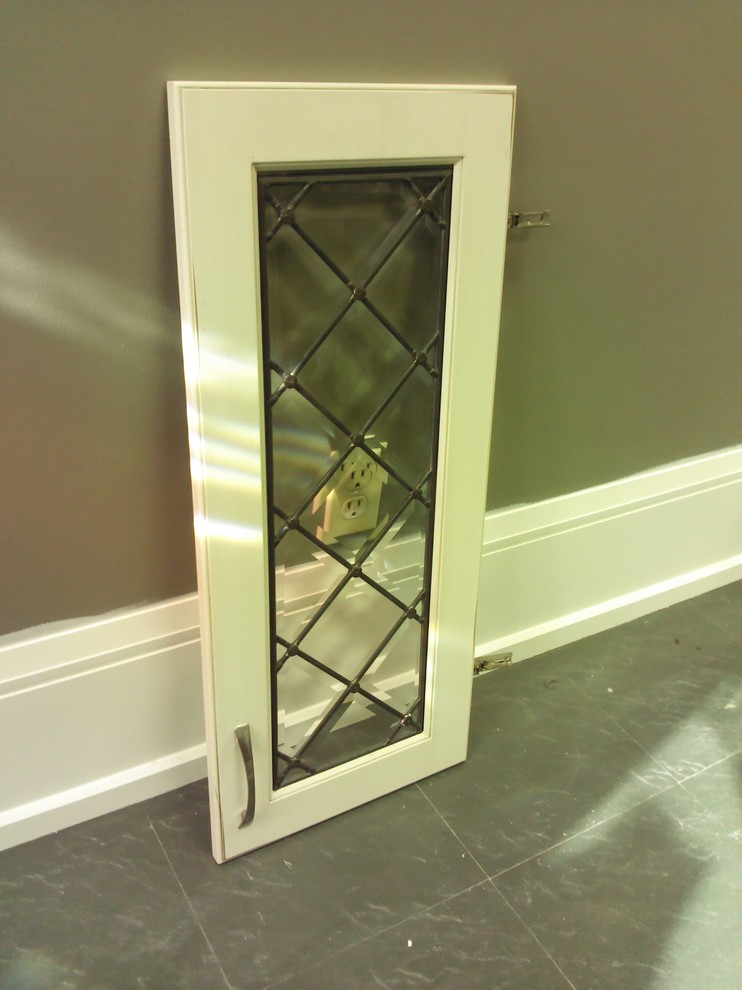 Leaded Glass Inserts for Cabinets