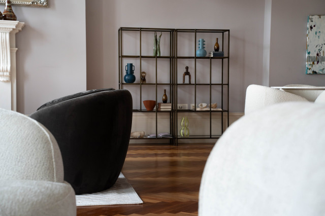 Lancaster gate contemporary-living-room