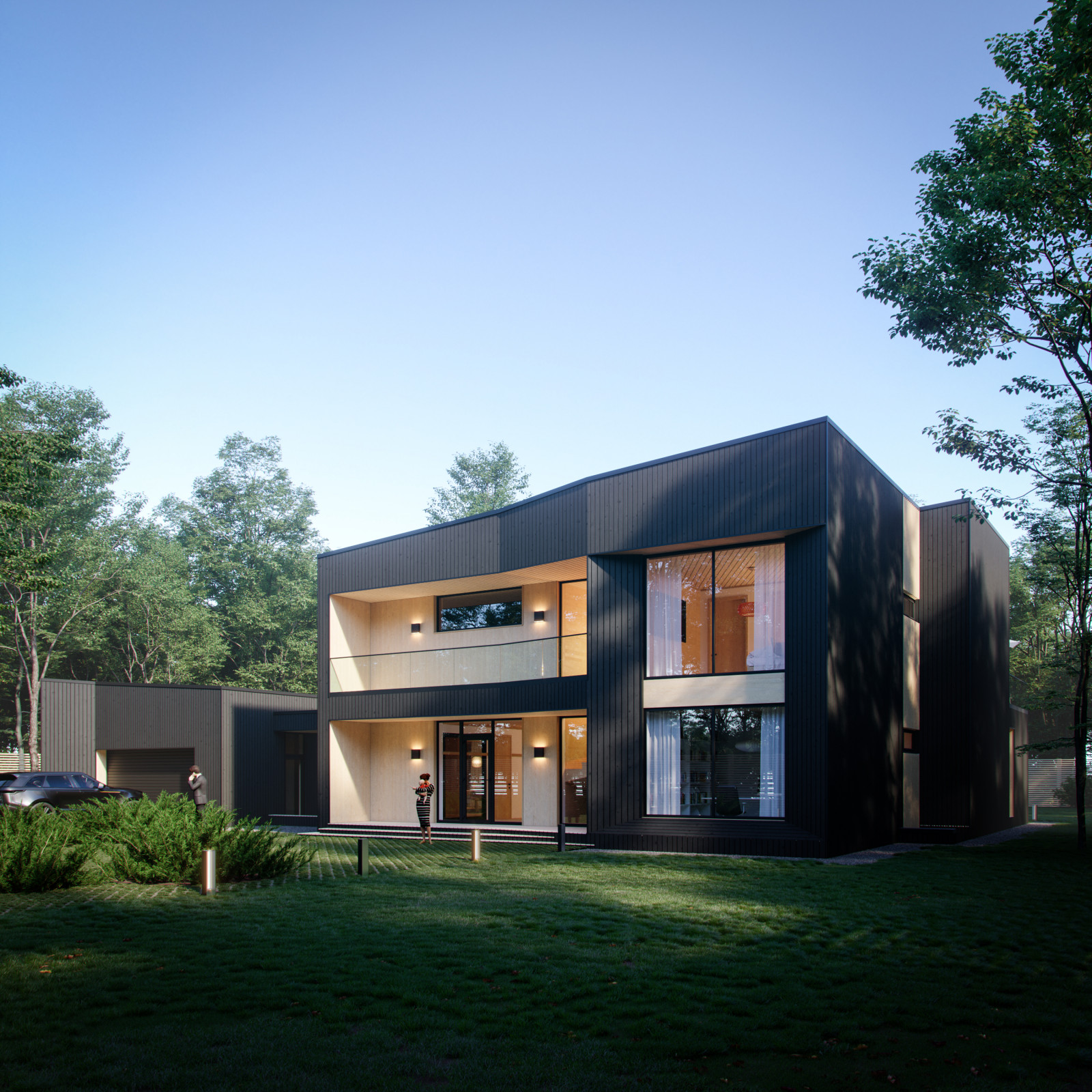 Частный жилой дом в пригороде Ставрополя