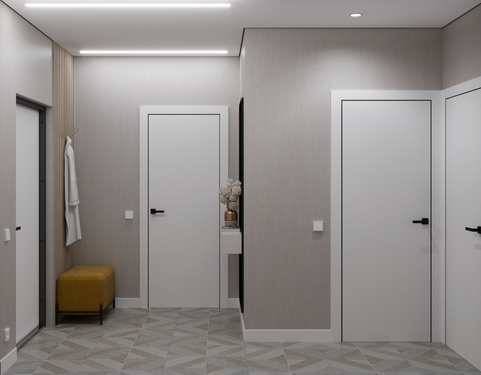 Квартира 43 кв.м. на Коломяжском проспекте. 2024 г.