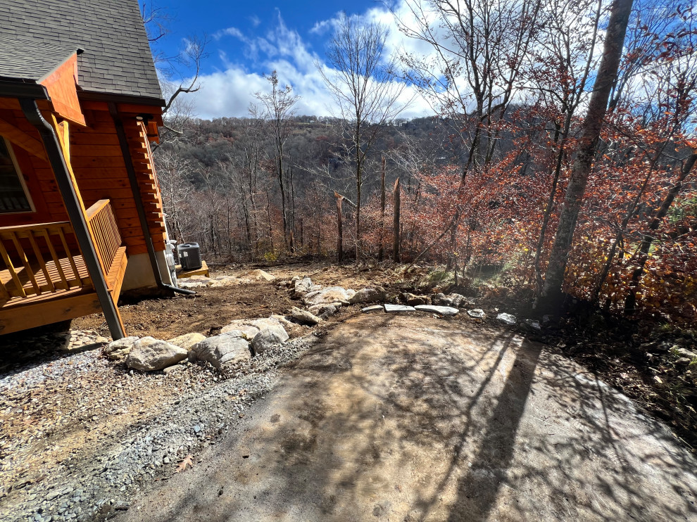 Cozy Rustic Cabin Grading