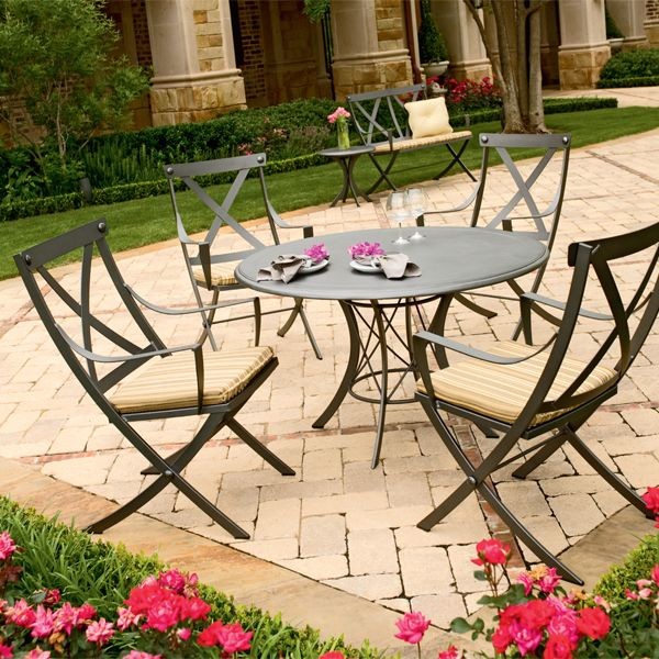 Wrought Iron Chairs - Traditional - Outdoor Lounge Chairs - by PARIS finds