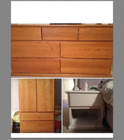 90's bedroom suite needs update