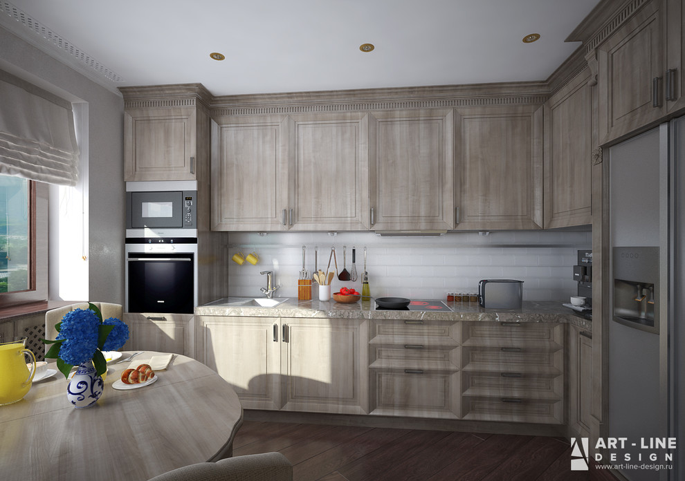 Трехкомнатная квартира в стиле "Легкая классика".