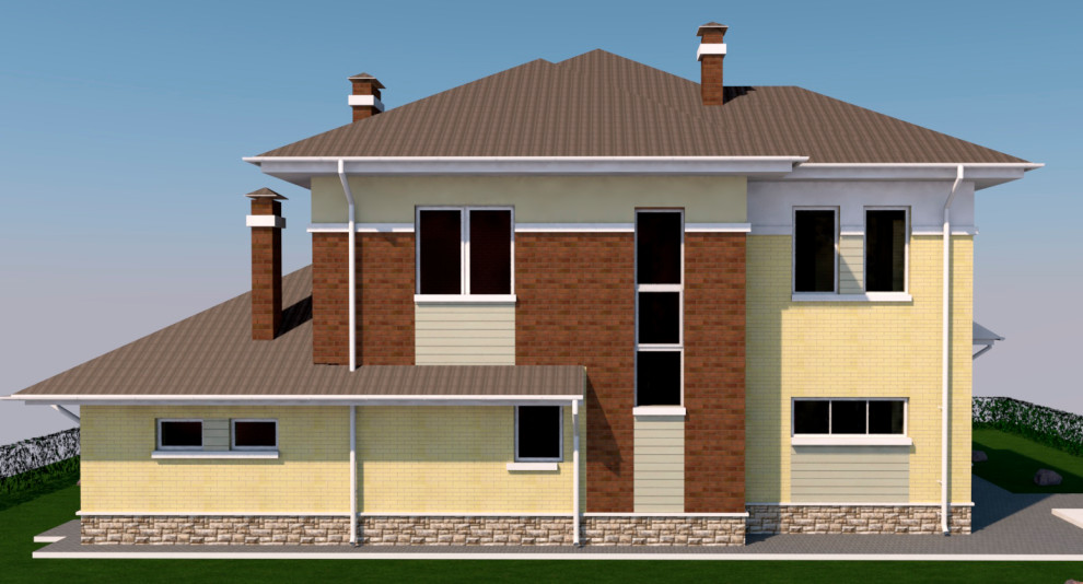 Коттедж 193м2 в Лен области