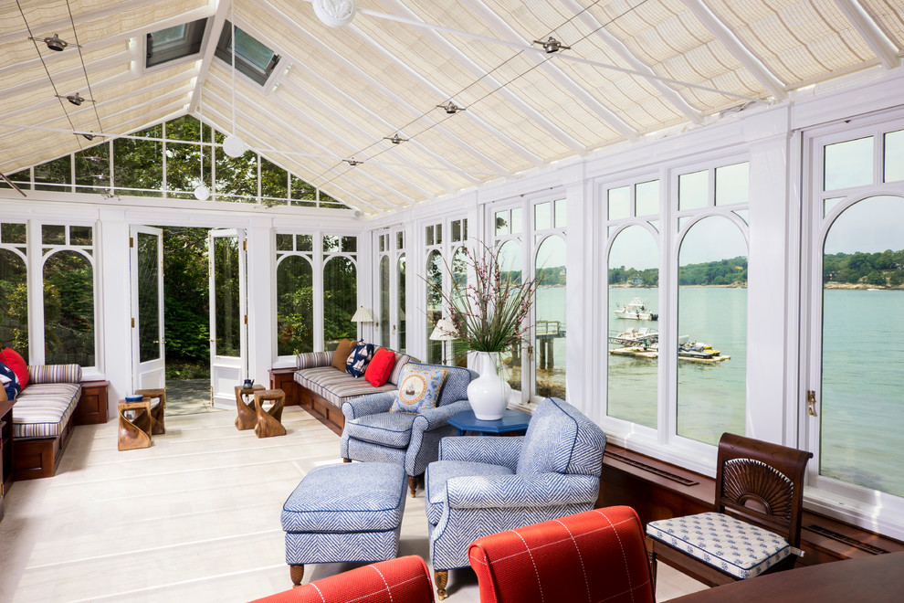 Eaglis - Beach Style - Sunroom - Boston - by Cebula Design