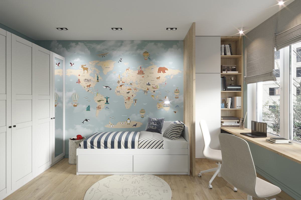 Проект квартиры 80 кв.м. для семьи из г.Москва