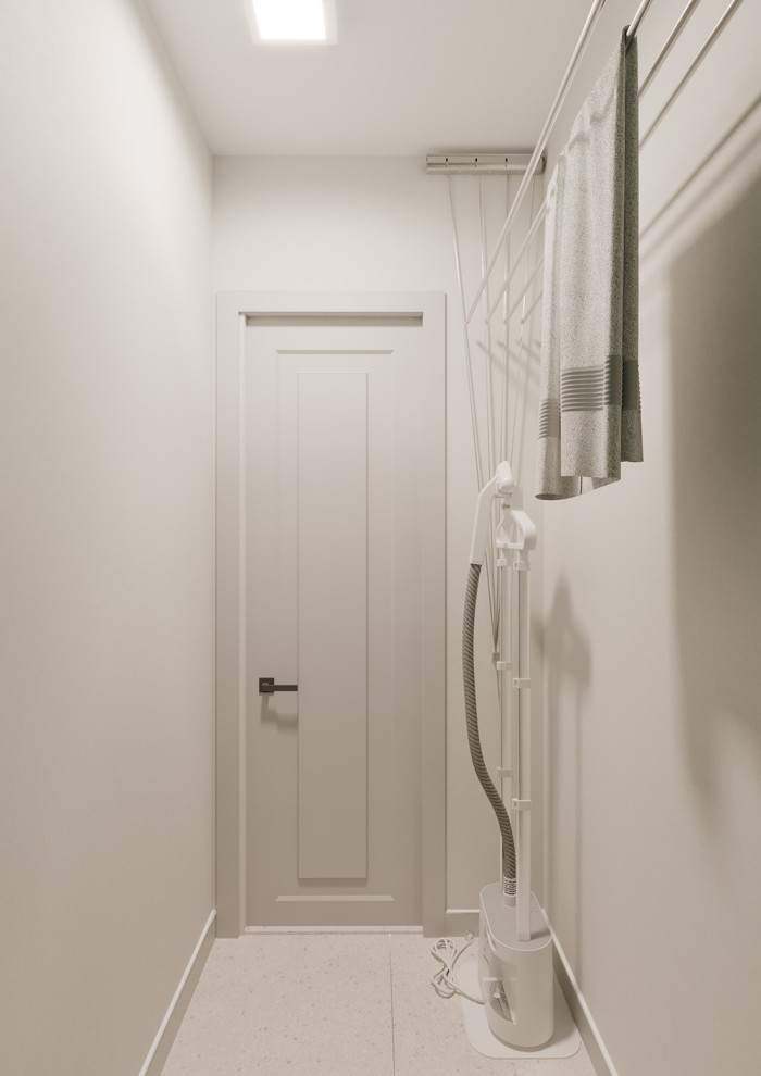 Евро однокомнатная квартира с яркими акцентами в ЖК Атмосфера