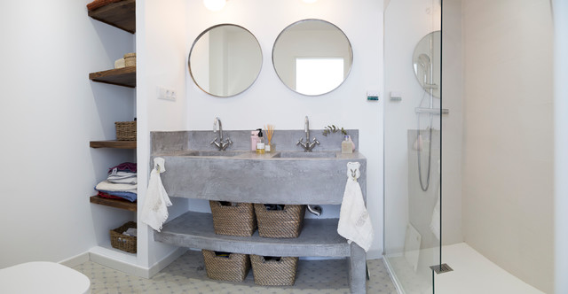 Casa de Sara y Alberto retro-salle-de-bain
