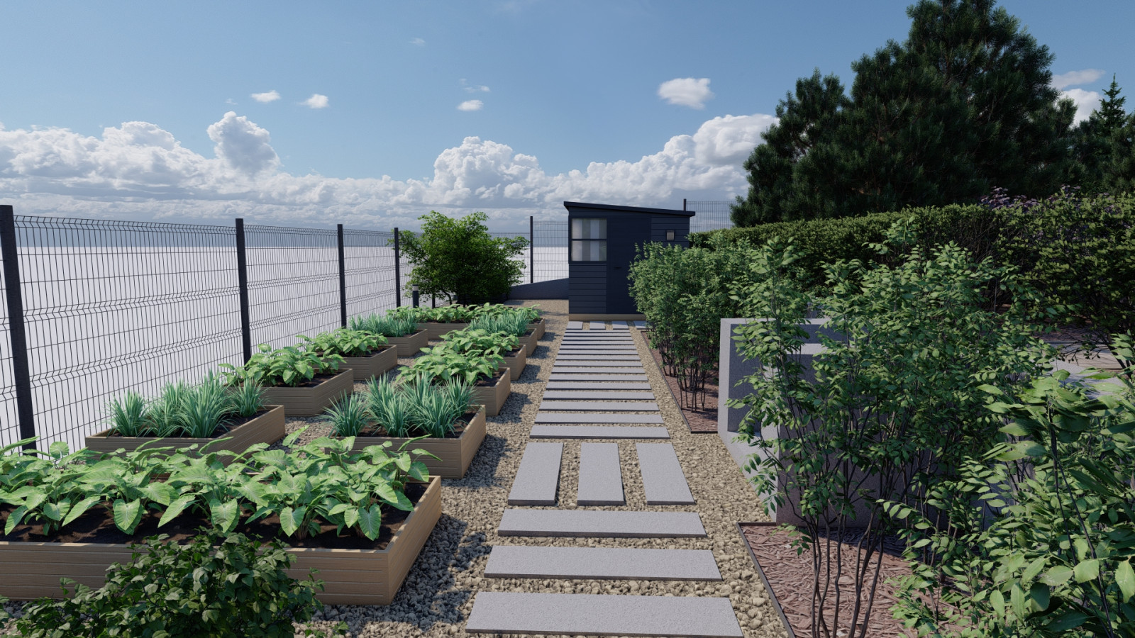 Лиловый холм