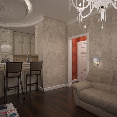 Из 2-х комнатного лофта 4-х комнатная квартира