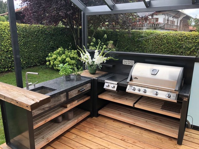 Uberdachungen 2 Landhausstil Garten Munchen Von Higher Living