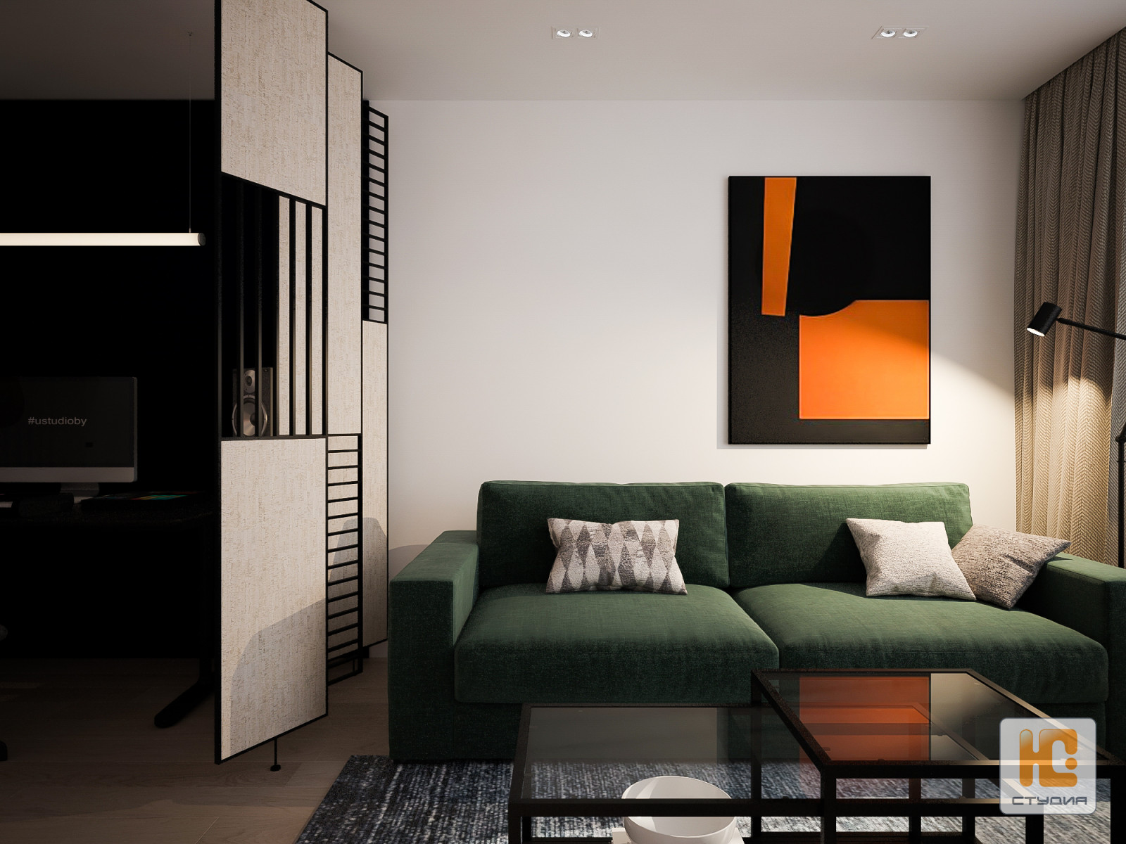 Дизайн-проект квартиры 63,00 м/кв