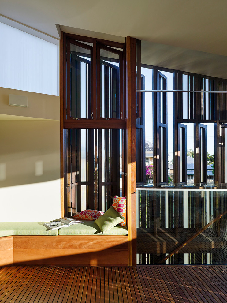 Contemporary sunroom in Brisbane.