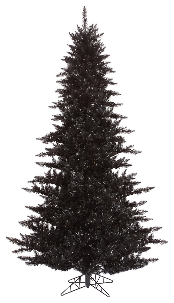 Vickerman 3'x25" Fir Tree, 234 Tips, Sky Blue Contemporary