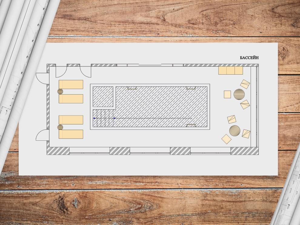 План бассейна "Эллада"