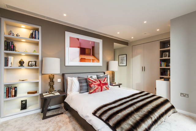 Strata Tower modern-schlafzimmer