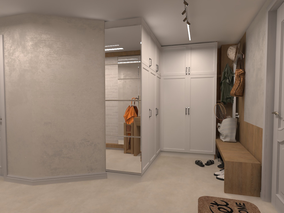 сложная геометрия комнаты