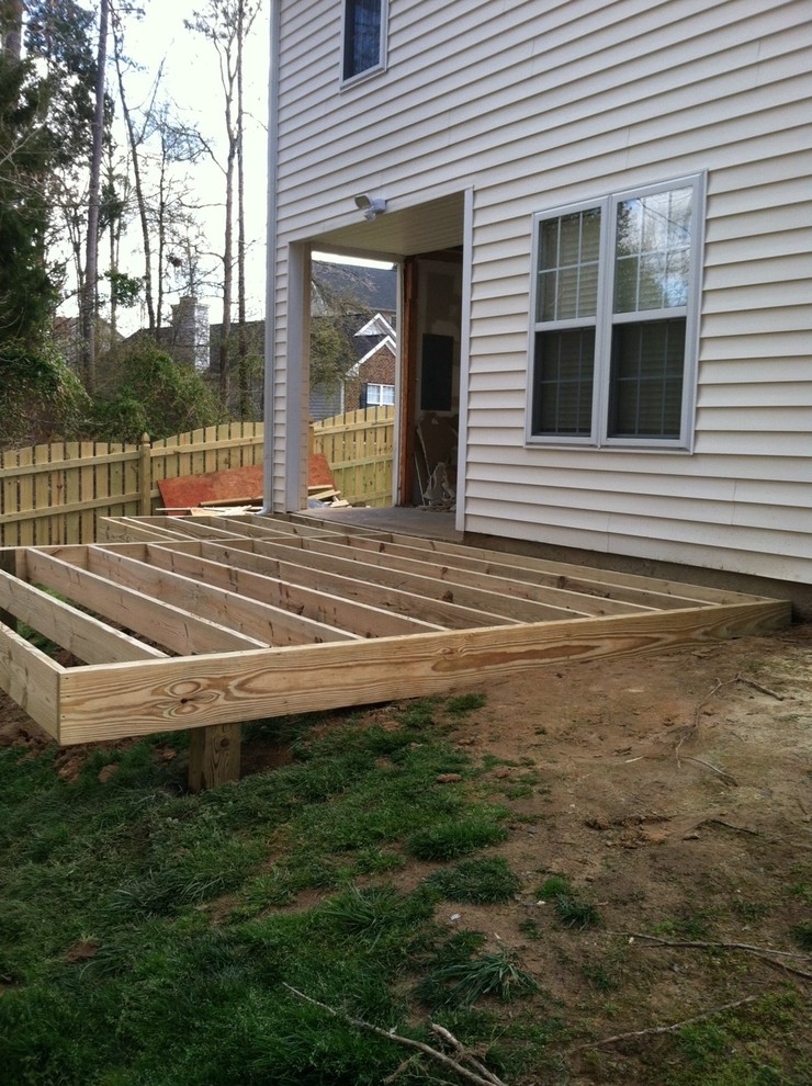 Deck - rustic deck idea