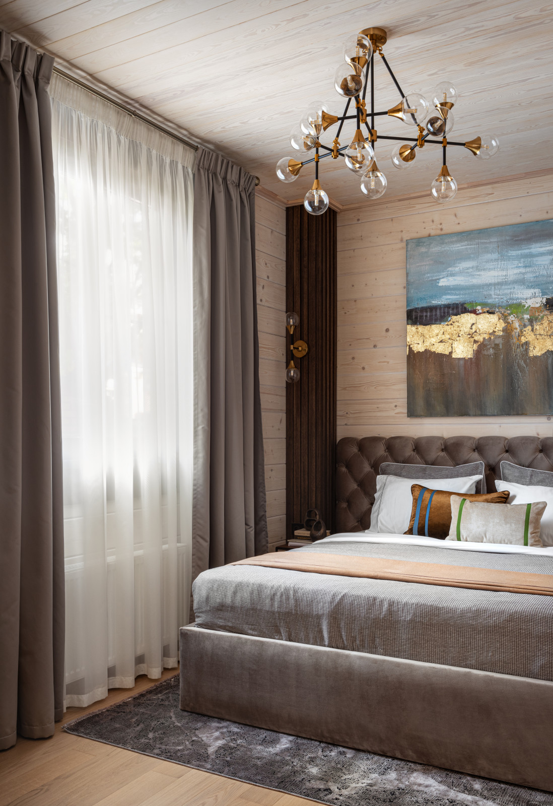 Стилизация загородного дома в Лапино