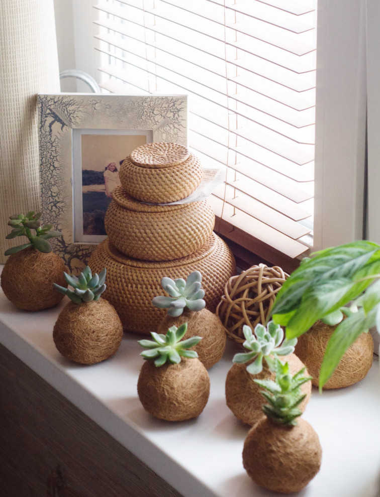 Кокедамы в интерьере