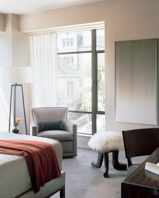Nob Hill Pied-a-Terre klassisch-modern-schlafzimmer