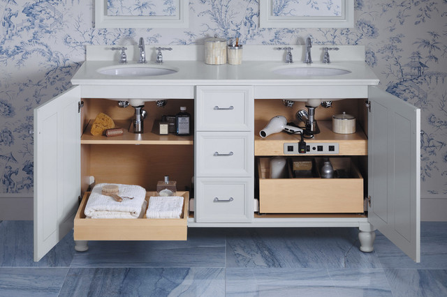 17 Bathroom Vanity Storage Ideas That Will Save Your Cabinets and Drawers