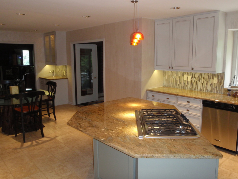Kitchen - transitional kitchen idea in Chicago