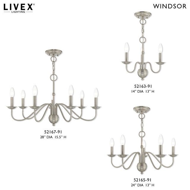 Livex Lighting 52167 Windsor 7 Light 28