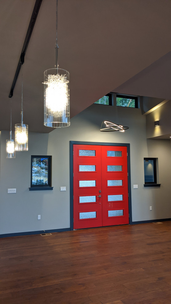Seabeck Custom Home Modern Entry Seattle by Estes Builders Houzz
