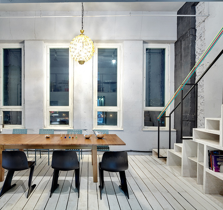 интерьер в лофте