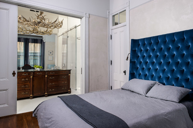 Master Bed and Bath contemporaneo-camera-da-letto