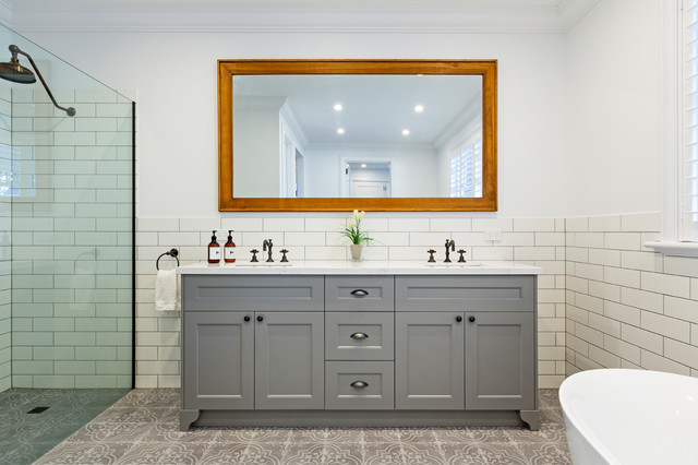 Warrandyte contemporary-bathroom