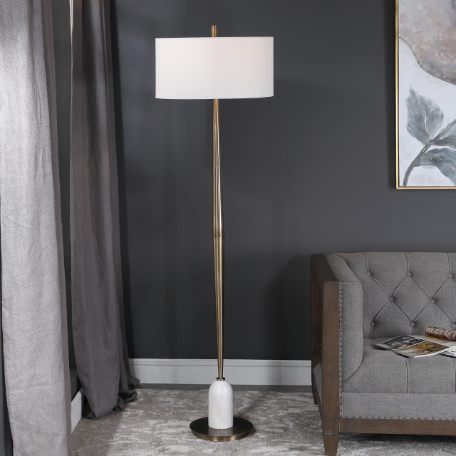 Uttermost MidCentury Floor Lamp Transitional Floor Lamps