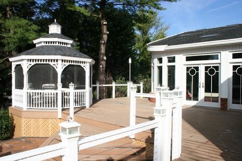 White Porch & Sunroom Build