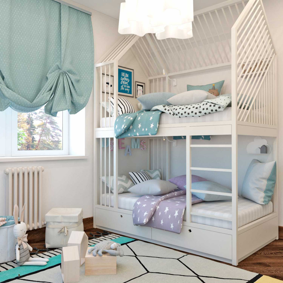 Дом в современном стиле (сканди+современный)