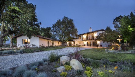 This is an example of a country exterior in Santa Barbara.