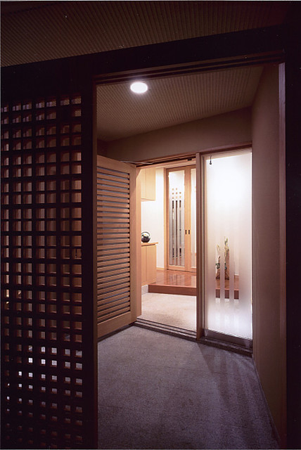Casa T 北区 moderno-ingresso