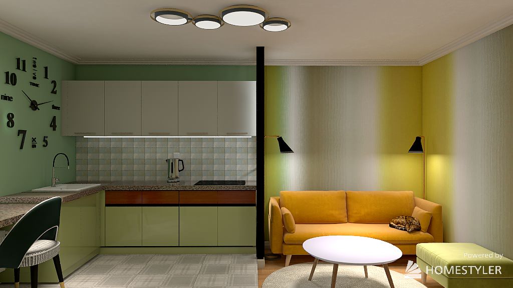 Стандартная двушка в блочном доме