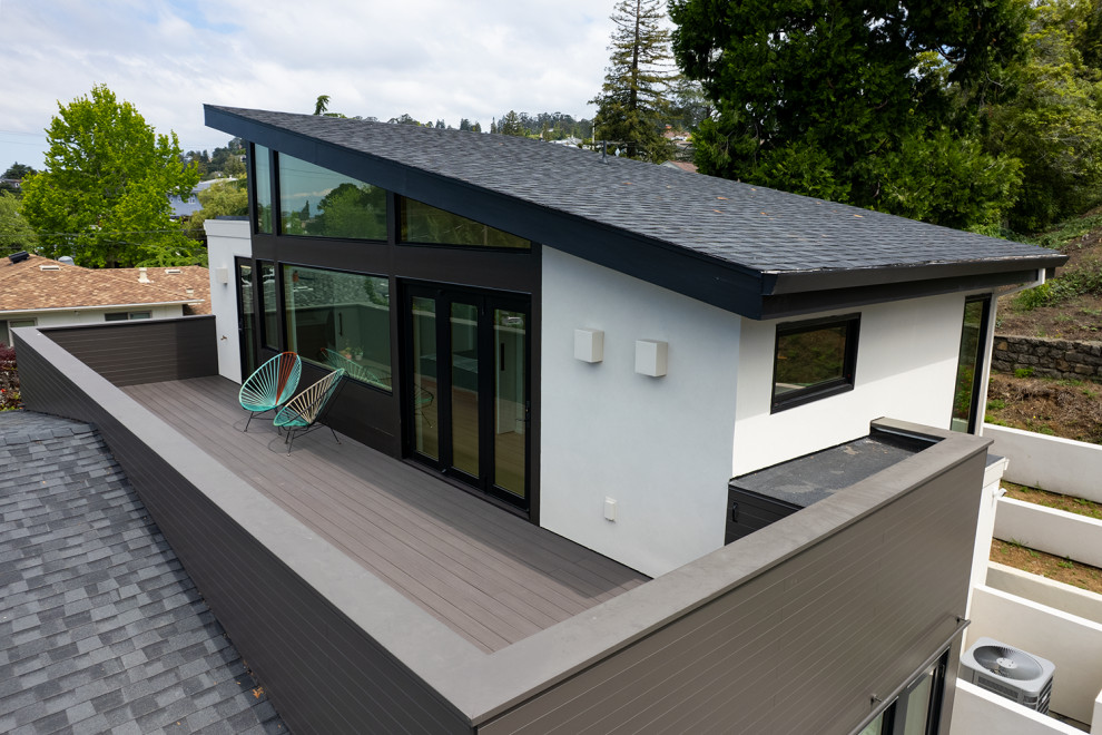 Oakland Hills Modern Addition | White Oak + Architectural Windows