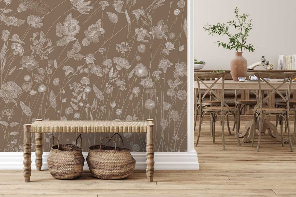 Обои с цветами