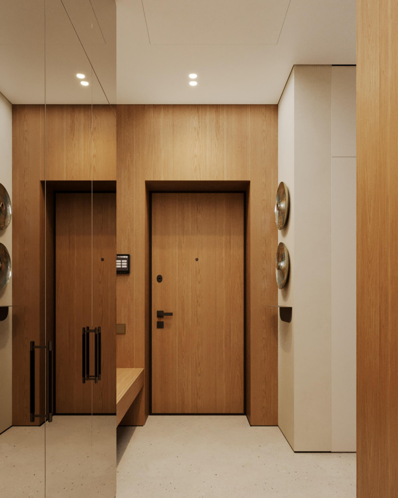 Теплый интерьер