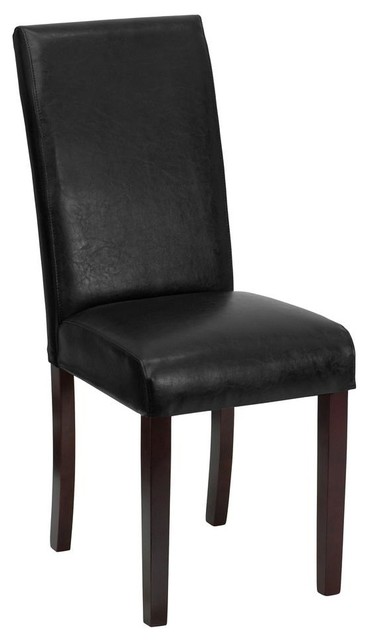 Leather Parsons Chair - Contemporary - Dining Chairs - by BisonOffice